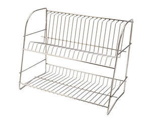 Upright design for drying any type of crockery. For cutlery use “Cutlery Hanger” (H45).